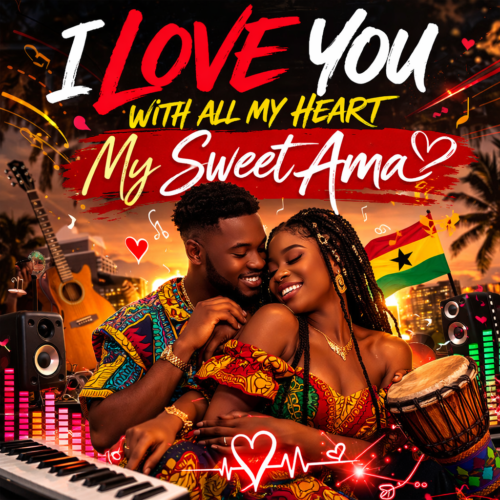 I Love You With All My Heart My Sweet Ama